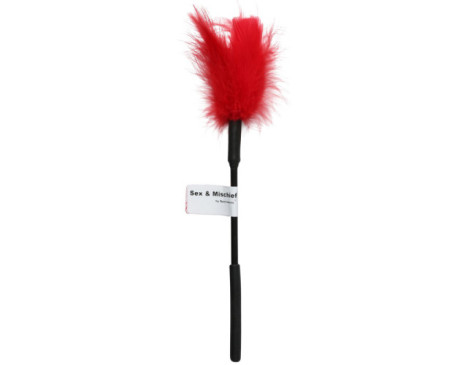 SS S&M Feather Tickler Red