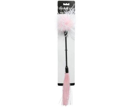 SS S&M Whip & Tickle Pink/White