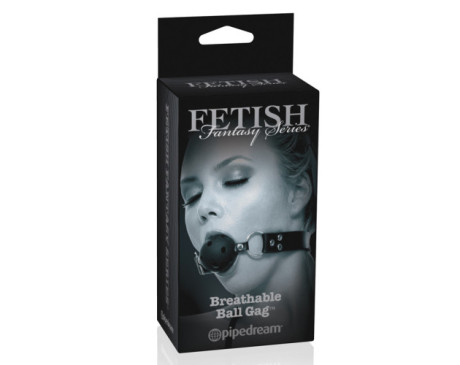 FF LE Breathable Ball Gag Black