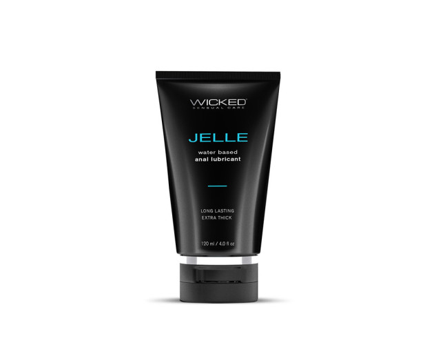 Wicked Jelle Anal Gel Lubricant 4oz.