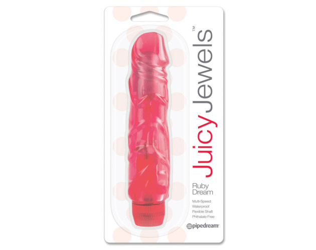 PD Juicy Jewels Ruby Dream Vibrator Red