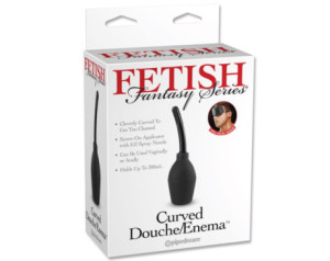 FF Curved Douche/Enema Black