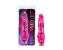 B Yours Vibe 4 Dildo 8in Vibrating Pink