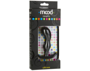 Mood Naughty 2 Medium Blk Sili Butt Plug