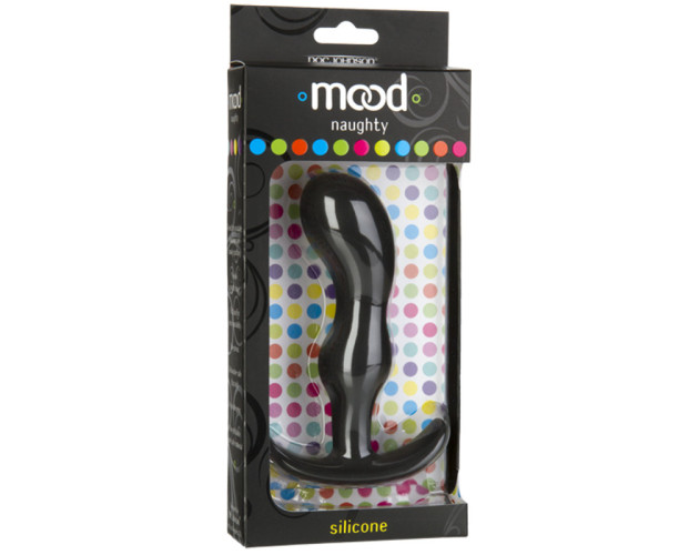 Mood Naughty 2 Large Blk Sili Butt Plug