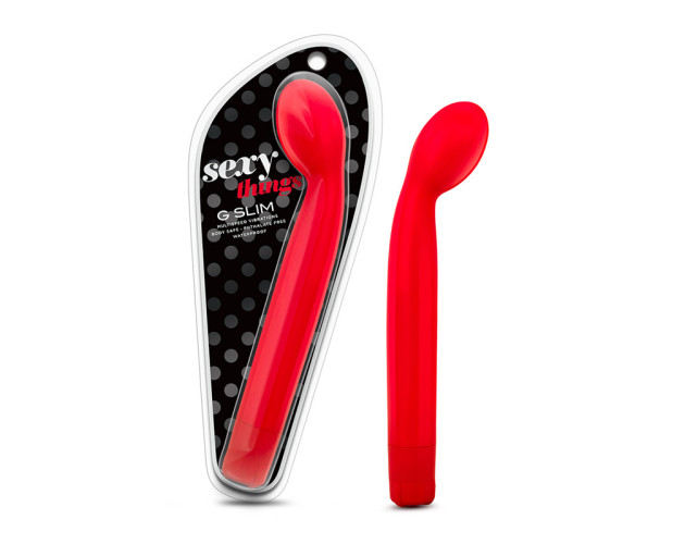 Sexy Things G Slim Vibrator Red