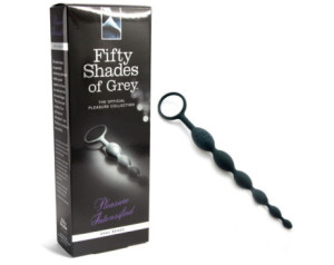 50 Shades Pleasure Intens Anal Beads Blk