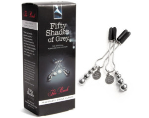 50 Shades ThePinch AdjustableNippleClamp