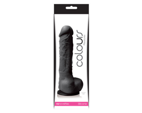 Colours Pleasures 5in Dildo Black