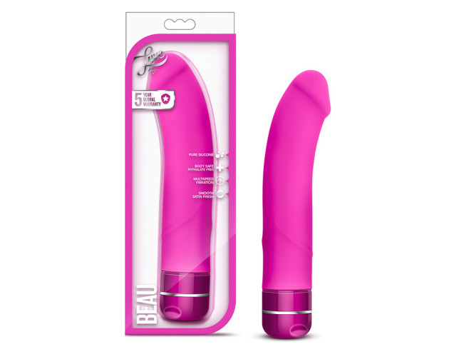 Luxe Beau Silicone G-Spot Vibrator Pink