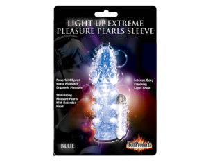 Light Up Extreme Pleasure Sleeve MS-Blue