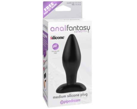 AFC Medium Silicone Plug Black