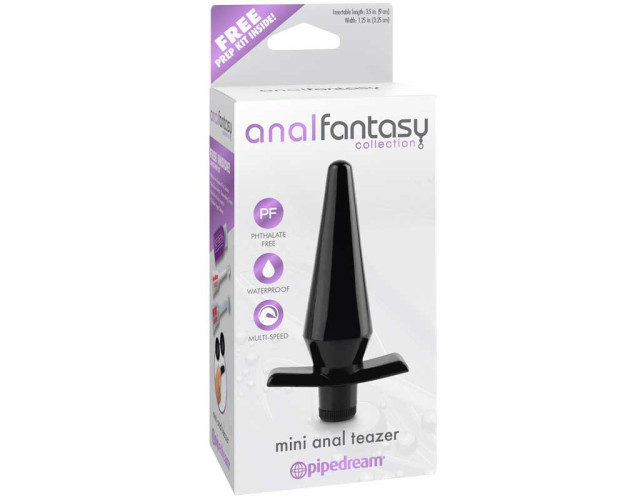 AFC Vibrating Mini Anal Teazer Black