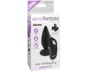 AFC Elite Vibrating Plug Black