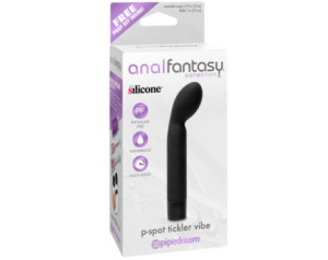 AFC Silicone P-Spot Tickler Vibe Black