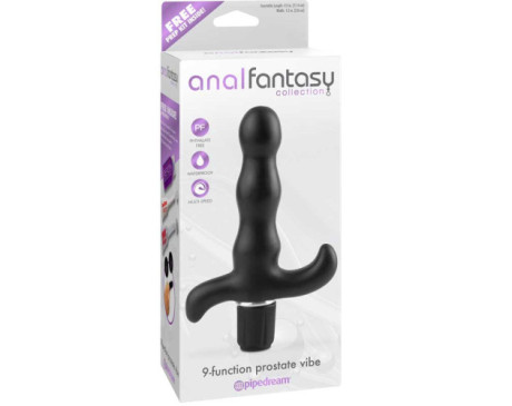 AFC 9-Function Prostate Vibe Black