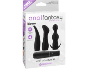 AFC Silicone Anal Adventure Kit Black