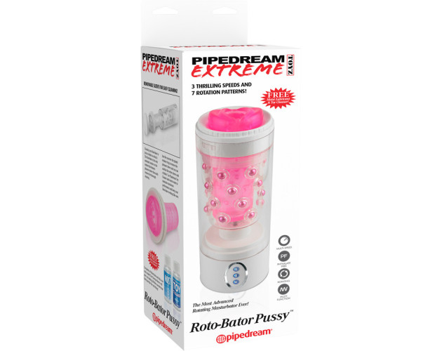 PDX Roto-Bator Pussy Rotating Pink