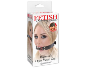 FF Beginners Open Mouth Gag Black