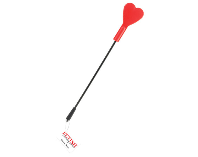 FF Silicone Heart Crop Red