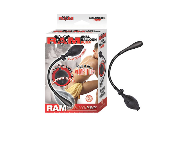 Ram Anal Balloon Pump (Black)