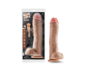 Hung Rider Hammer 11.5in Dildo Beige