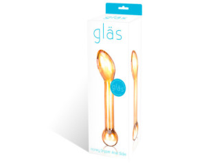 Glas 7in Honey Dripper Anal Slider Dildo