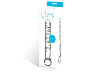 Glas 7in Callisto Clear Glass Dildo