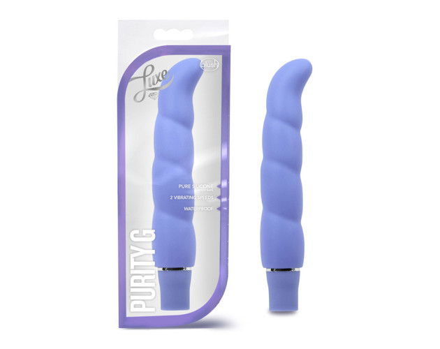 Luxe Purity G Slim GSpot Vibr Periwinkle