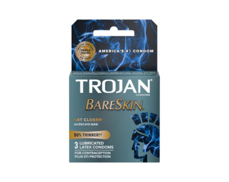 Trojan BareSkin Thinner Condoms (3pk)