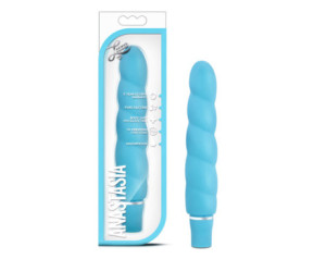 Luxe Anastasia Slimline Vibrator Aqua