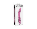 Icicles No.57 9in Dual-Ended Glass Pink