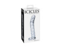 Icicles No.60 6.5in Glass Dildo Clear