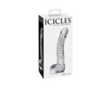 Icicles No.61 6.5in Glass Dildo Clear