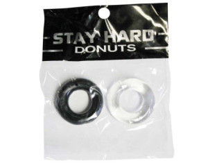 SI Power Stretch Donuts 2pk Black/Clear