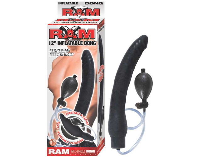 Ram 12in. Inflatable Dong (Black)