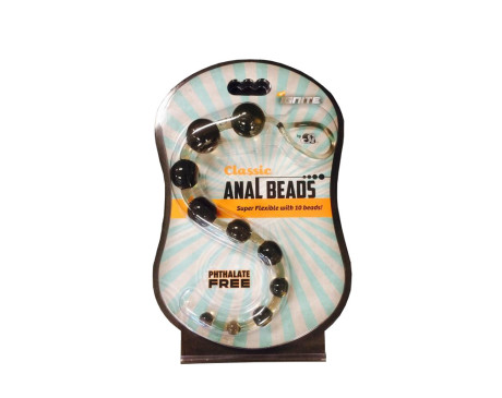 SI Classic Anal Beads (Black)