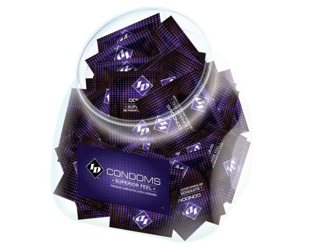 ID Superior Feel Condom Jar (144/Jar)