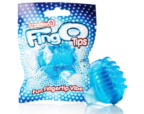 Screaming O FingO Tips Blue