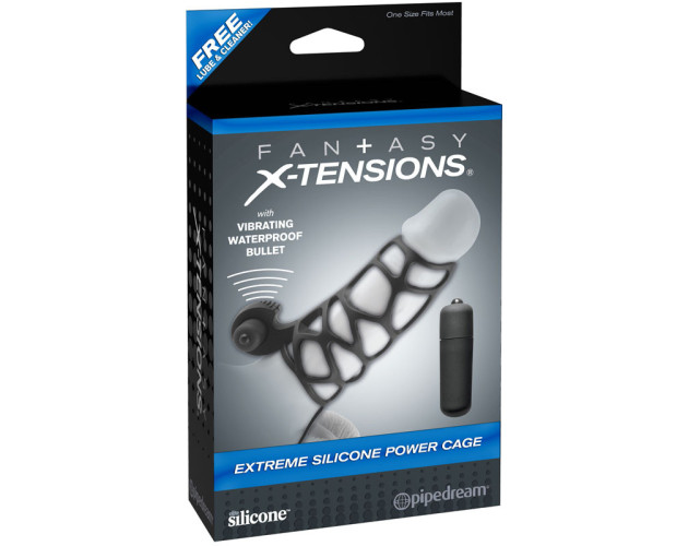 FX Vibr Extreme Silicone Power Cage Blk