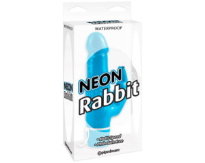 PD Neon Rabbit WP Vibrator Blue