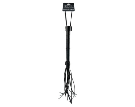 FF LE Deluxe Cat-O-Nine Flogger Black