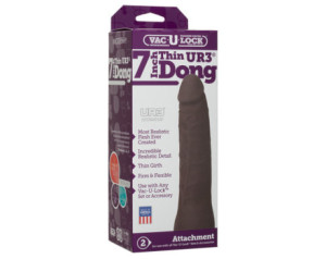 Vac-U-Lock- 7in Thin Dong ULTRASK Black