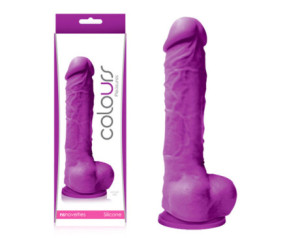 Colours Pleasures 5in Dildo Purple