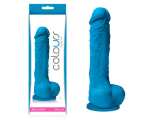 Colours Pleasures 5in Dildo Blue