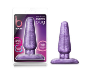 B Yours Cosmic Plug Medium Purple