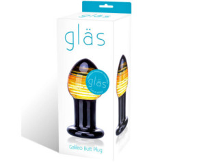 Glas 3.5in Galileo Glass Butt Plug