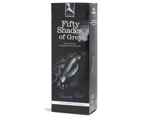 50 Shades GreedyGirl GSpotRabbitVibr Blk