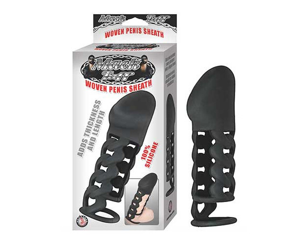 Mack Tuff Woven Penis Sheath (Black)