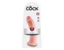 King Cock 9in Cock w/ Suction Cup Beige